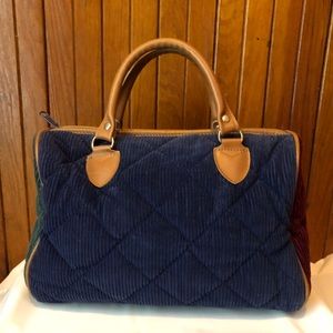 Vintage 80’s Orvis Corduroy Purse Handbag